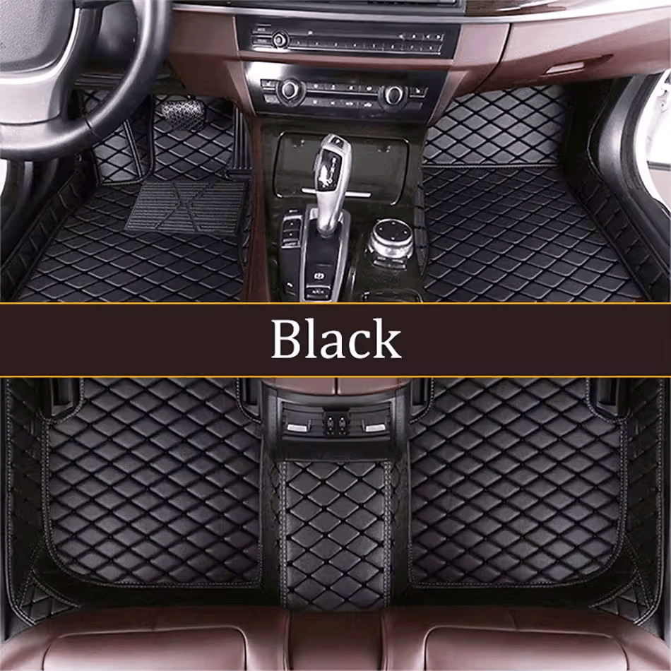 Premium Car Floor Mat 1 Layer Universal Fit Floor Mats for Cars, SUVs, and Trucks