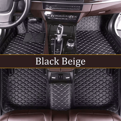 Premium Car Floor Mat 1 Layer Universal Fit Floor Mats for Cars, SUVs, and Trucks