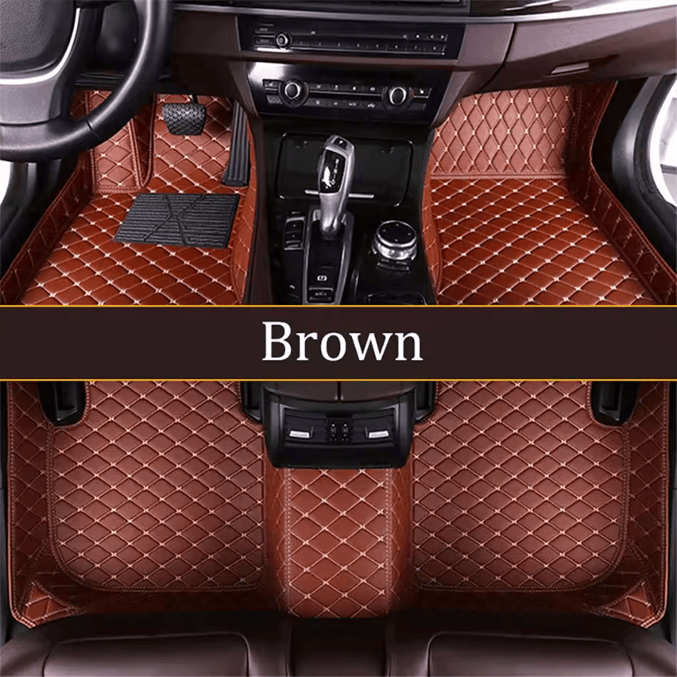 Premium Car Floor Mat 1 Layer Universal Fit Floor Mats for Cars, SUVs, and Trucks