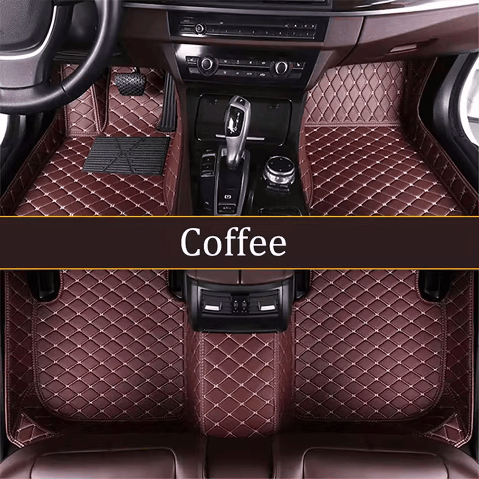 Premium Car Floor Mat 1 Layer Universal Fit Floor Mats for Cars, SUVs, and Trucks