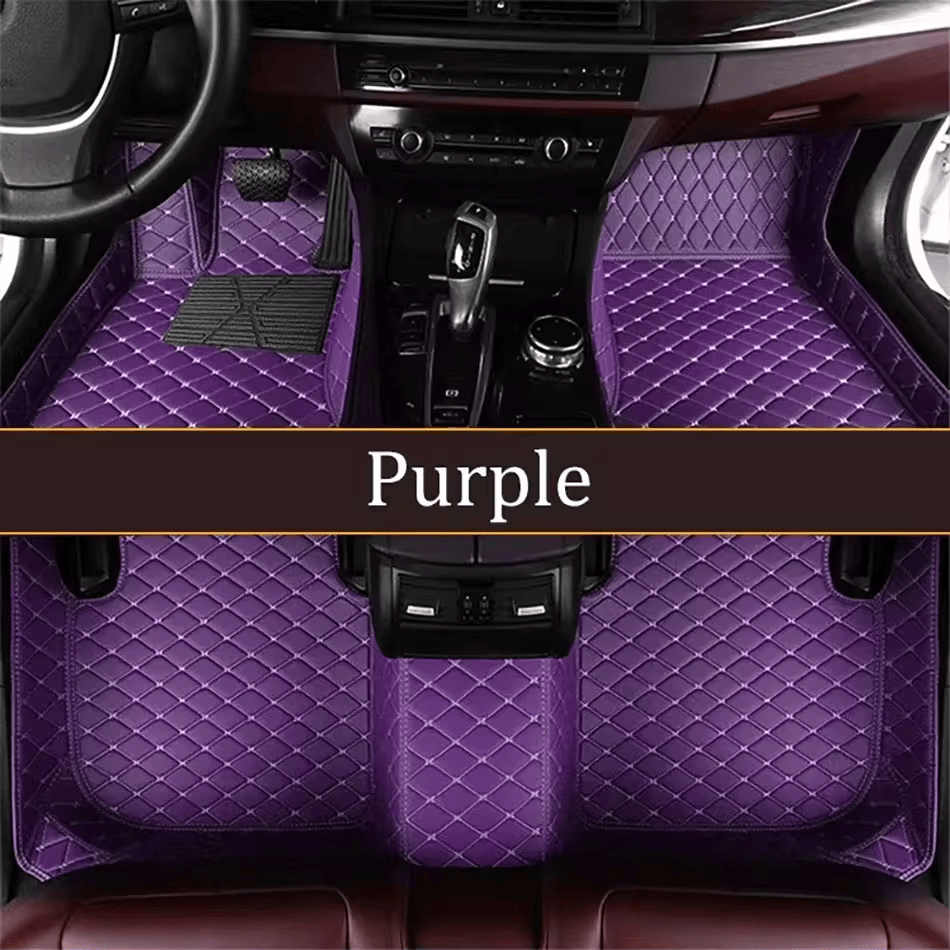 Premium Car Floor Mat 1 Layer Universal Fit Floor Mats for Cars, SUVs, and Trucks