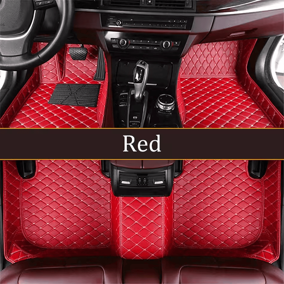 Premium Car Floor Mat 1 Layer Universal Fit Floor Mats for Cars, SUVs, and Trucks