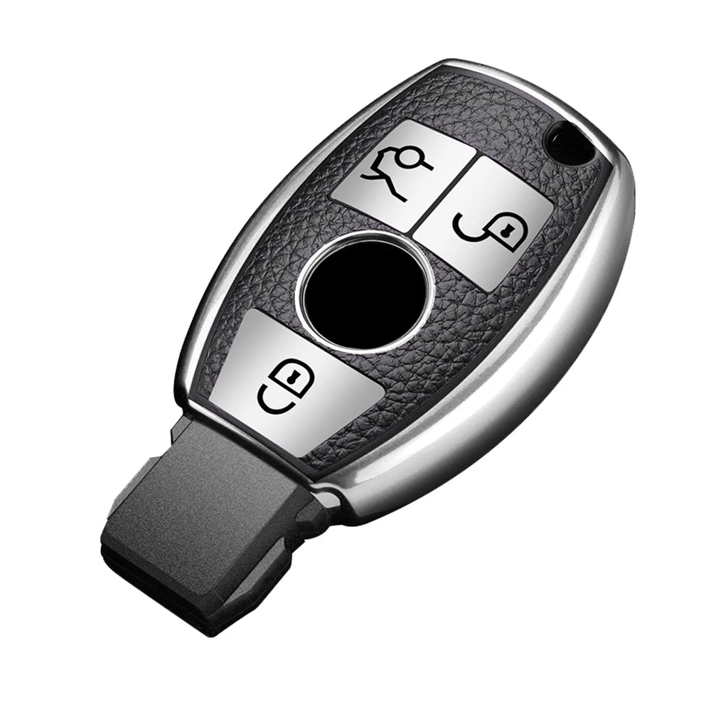 TPU Leather Car Key Cover for Mercedes Benz – CLS CLA GL R SLK AMG Protection