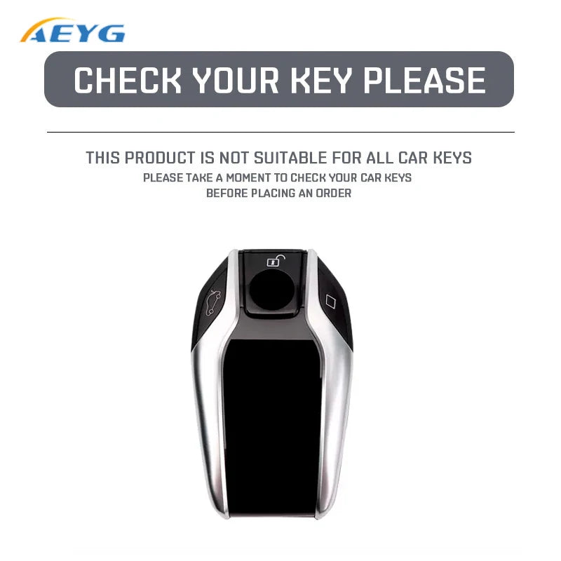 BMW 5/6/7 Series G30-G32, X3-X7 G01-G07 XDrive Leather Key Case Cover