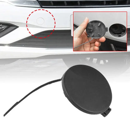 Car Tow Hook Cover for Jetta MK6 2011-2014, Unpainted (5C6807241)