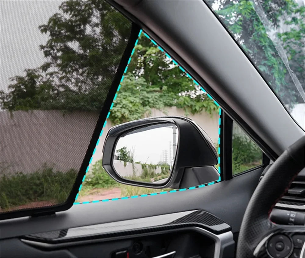 Custom Magnetic Car Window Sunshade for 2016-2025 Honda Civic Hatchback Front Windshield Curtain