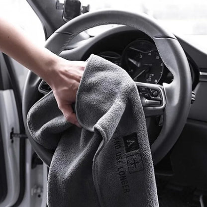 High-End Microfiber Car Wash Towel – Absorbent & Durable Cleaning Cloth