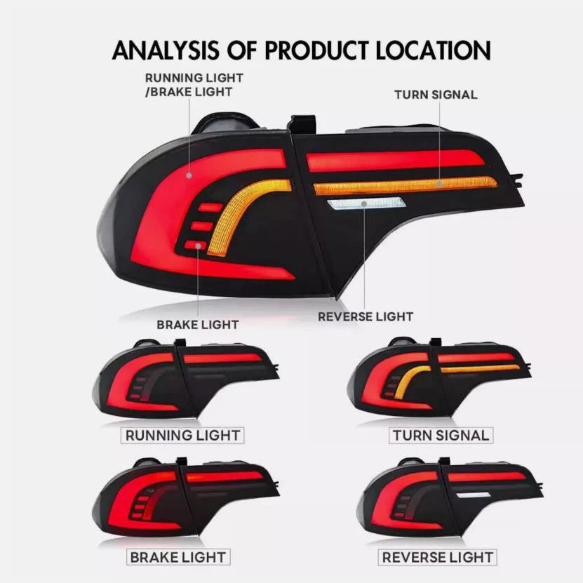 LED Taillight Honda Civic – Brake, Sequential Turn, DRL, Reverse Light