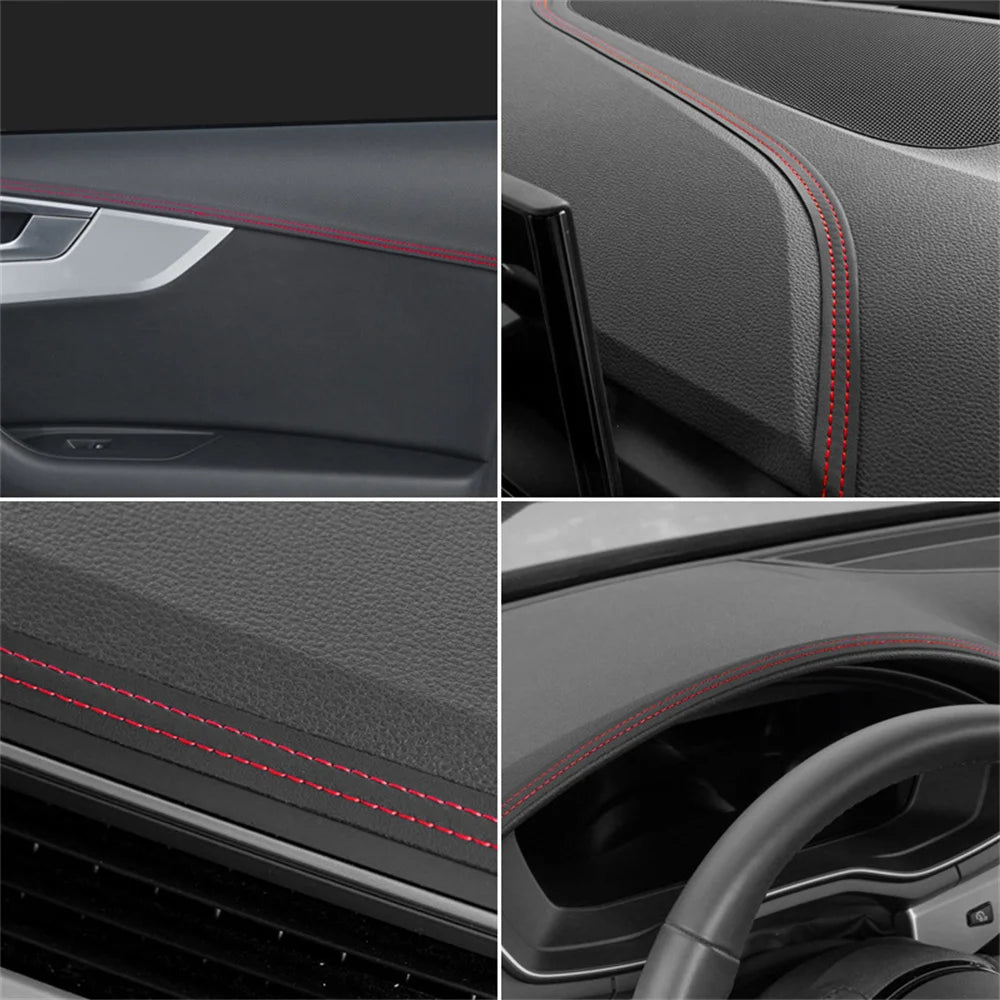 Universal PU Leather Car Trim – DIY Braid & Decorative Moulding for Interior