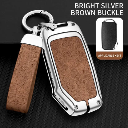 Zinc Alloy Leather TPU Car Key Bag Kia K3 K5 KX5 Sportage Accessories