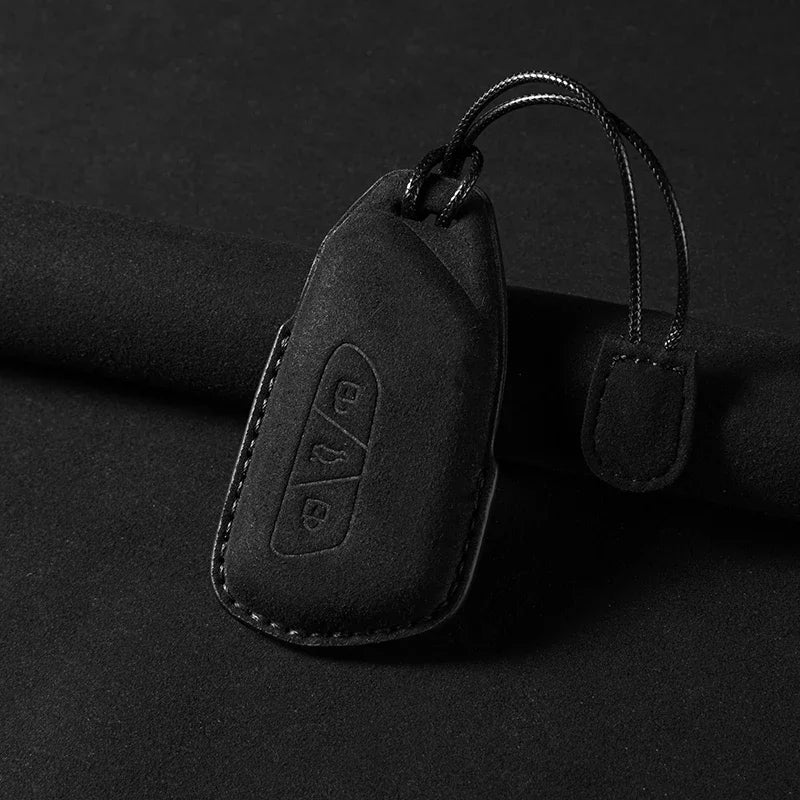 Leather Car Key Cover Volkswagen Golf 8 ID.3 ID.4 Skoda Octavia SEAT Leon