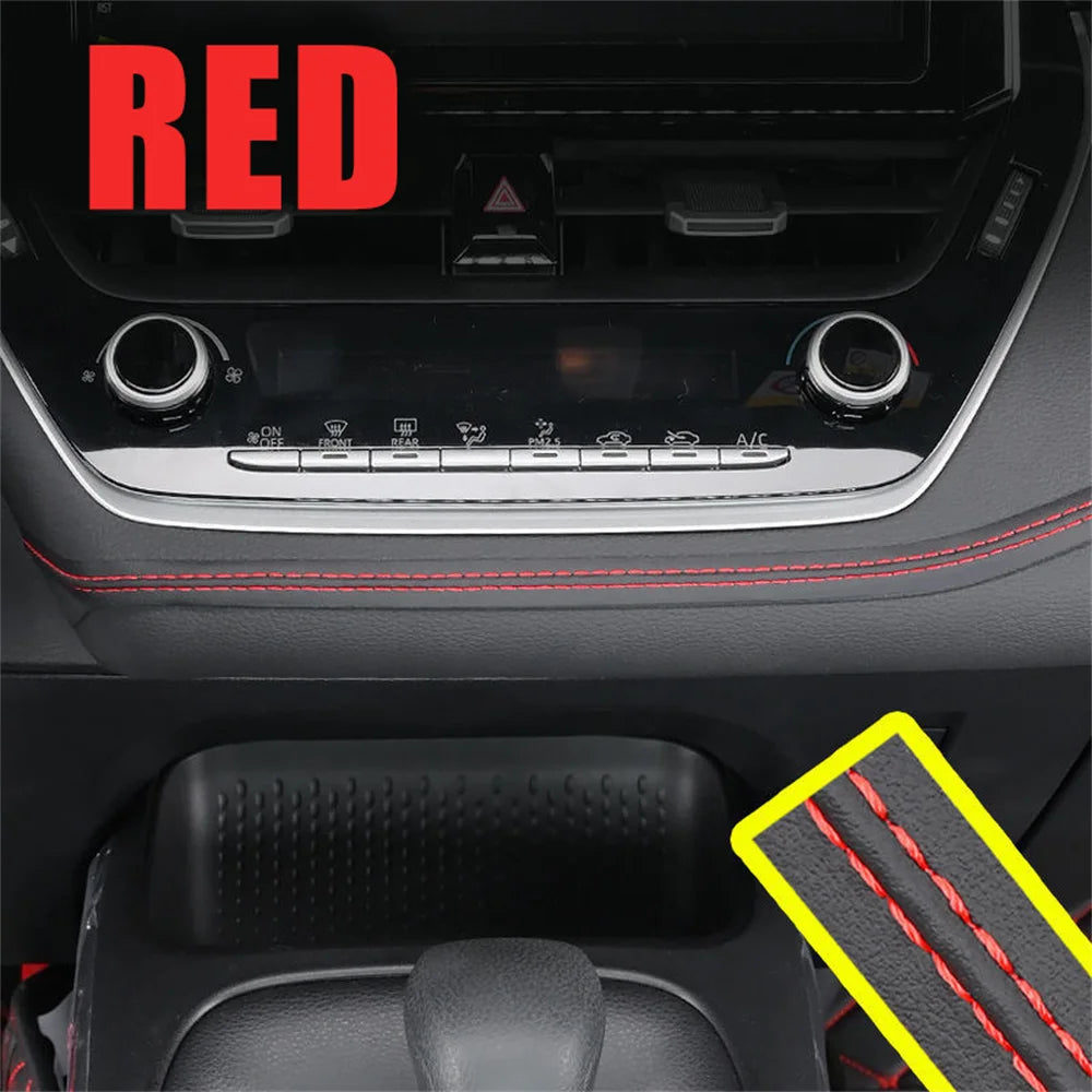 Universal Car Moulding Trim PU Leather DIY Decorative Strip for Interior