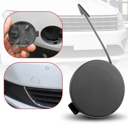 Car Tow Hook Cover for Jetta MK6 2011-2014, Unpainted (5C6807241)