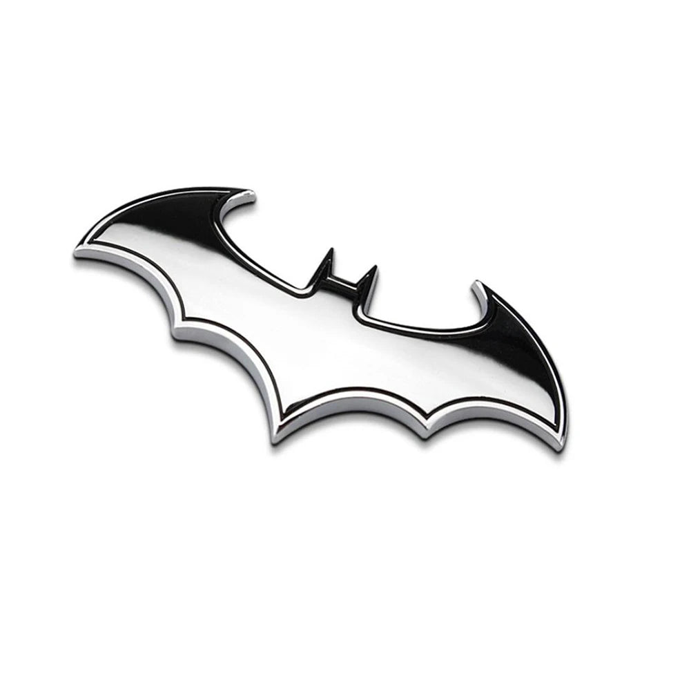 3D Metal Bat Car Emblem Sticker – Tail Decal & Motorcycle Decoration