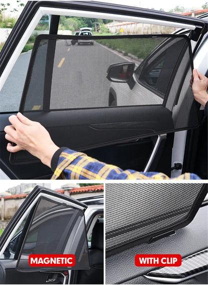 Custom Magnetic Car Window Sunshade for 2016-2025 Honda Civic Hatchback Front Windshield Curtain