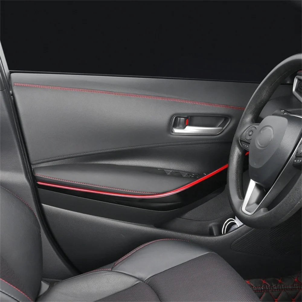 Universal Car Moulding Trim PU Leather DIY Decorative Strip for Interior