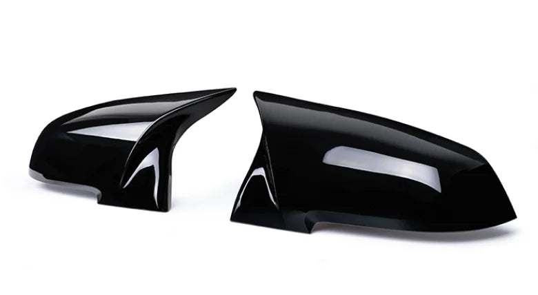 2PCS Carbon Black Rearview Mirror Cover for BMW 1-4 Series, X1 (F20-F36)