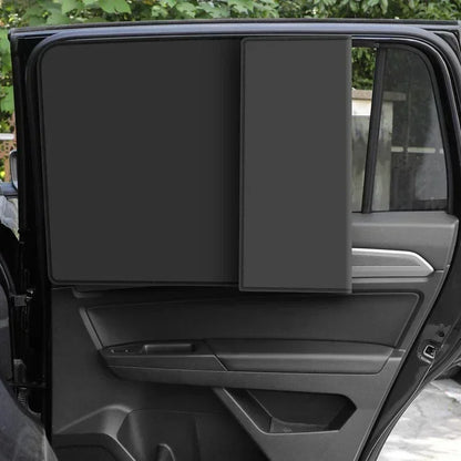 Magnetic Car Sunshade, UV Protection, Window Mesh, Front & Rear Cover, Auto Accessories