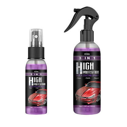 1-2Pcs Car Paint Cleaning Agent High Protection Degreaser Spray 30/100ml