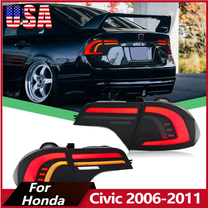 LED Taillight Honda Civic – Brake, Sequential Turn, DRL, Reverse Light