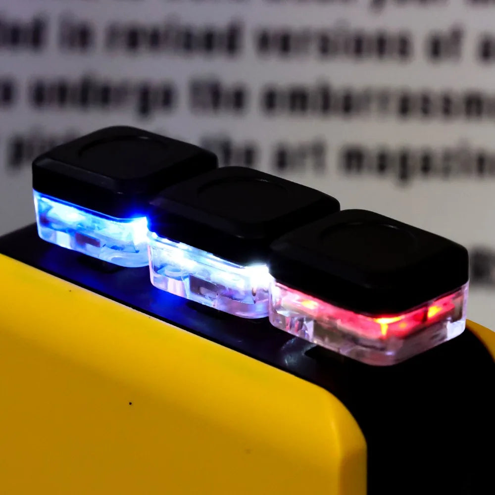 Mini USB Car LED Light, Interior Ambient, Neon Bulb, 5V Plug & Play