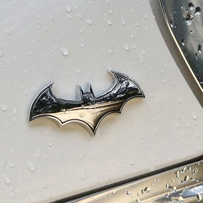 3D Metal Bat Car Emblem Sticker - Auto/Motorcycle Decoration Badge