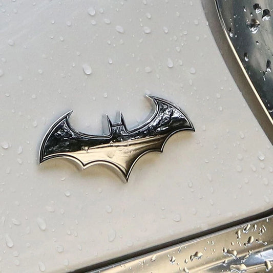 3D Metal Bat Car Emblem Sticker – Tail Decal & Motorcycle Decoration