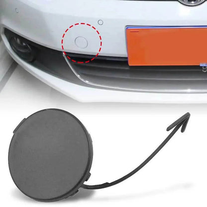 Car Tow Hook Cover for Jetta MK6 2011-2014, Unpainted (5C6807241)