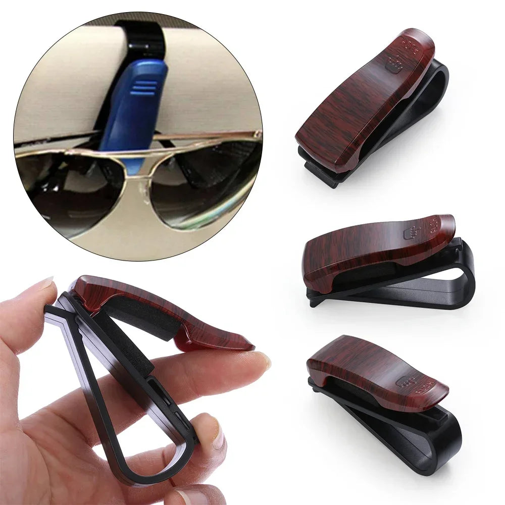 Universal Car Sun Visor Glasses Holder & Organizer