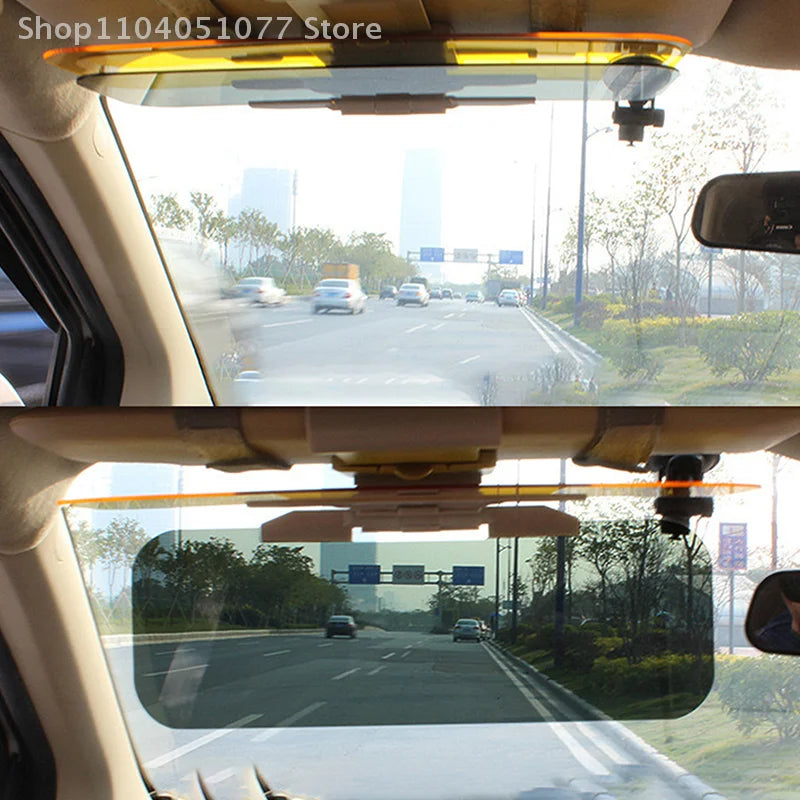 Car Sun Visor - UV Blocking, Anti-Glare, Polarized HD Sunshade