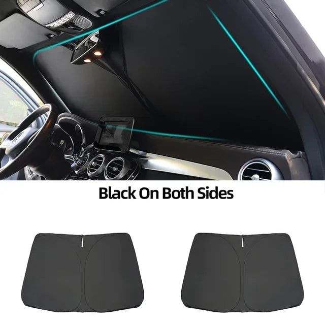 Custom Magnetic Car Window Sunshade for 2016-2025 Honda Civic Hatchback Front Windshield Curtain