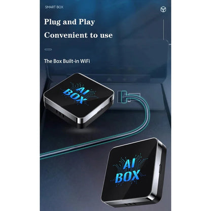 LANGJING 2025 Car AI Box – Wireless CarPlay & Android Auto, Smart System