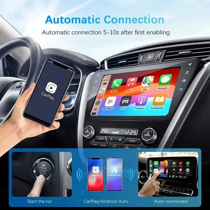 LANGJING 2025 Car AI Box – Wireless CarPlay & Android Auto, Smart System