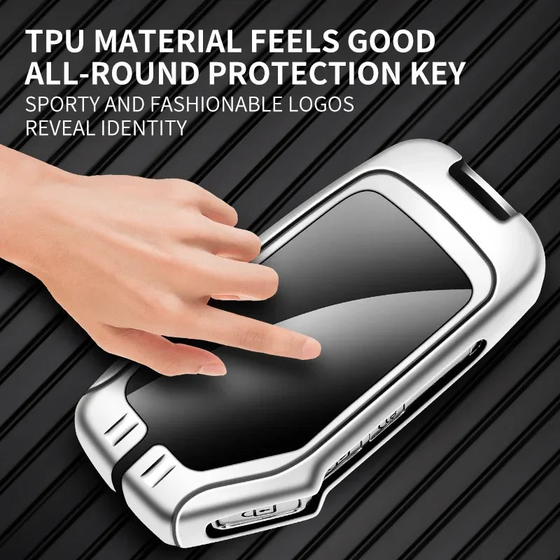 Zinc Alloy Leather TPU Car Key Bag Kia K3 K5 KX5 Sportage Accessories