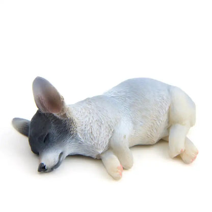 Mini Corgi Resin Doll – Cute Car Dashboard Ornament & Gift