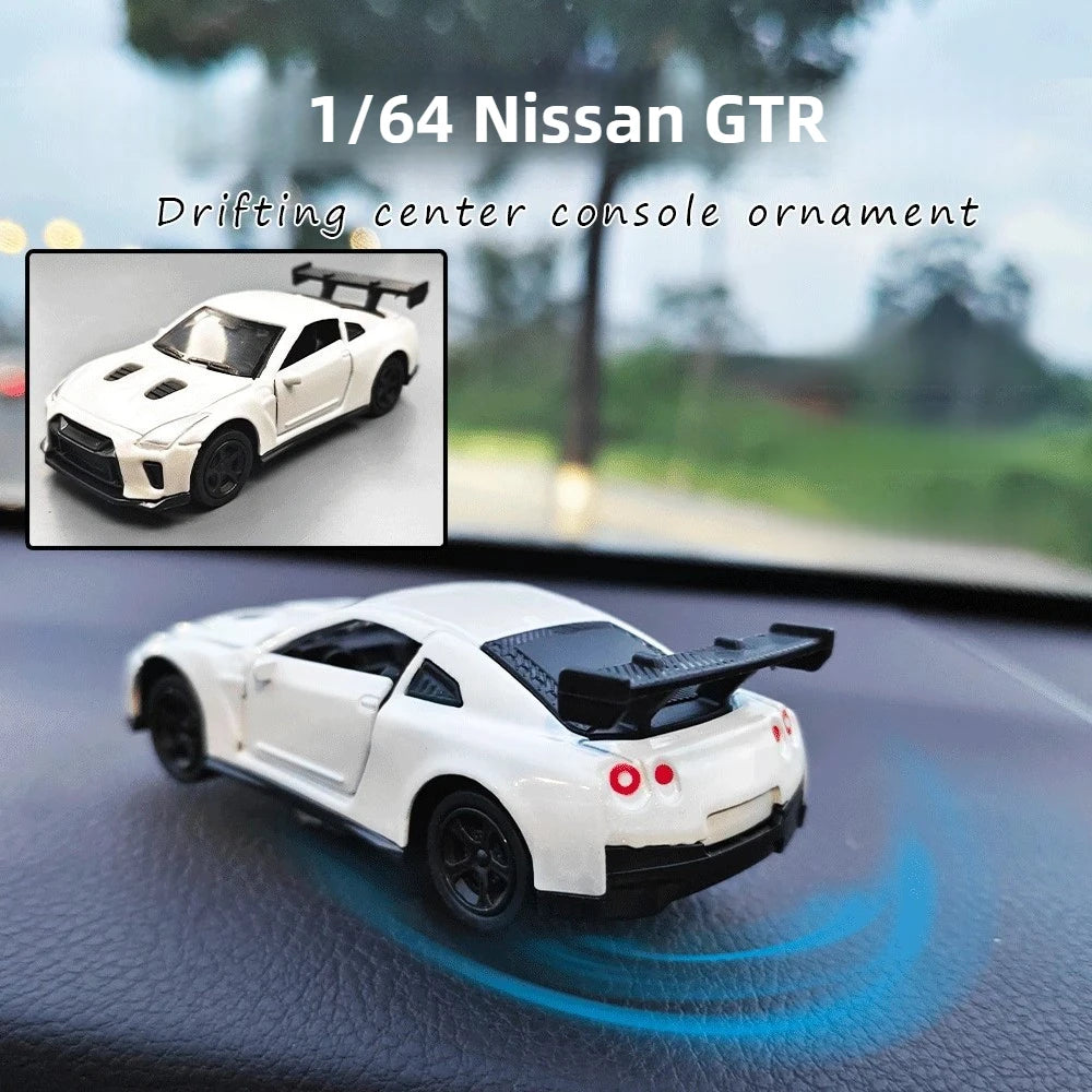 Sports Car Drift Rotating Ornament – Racing Dashboard Decoration