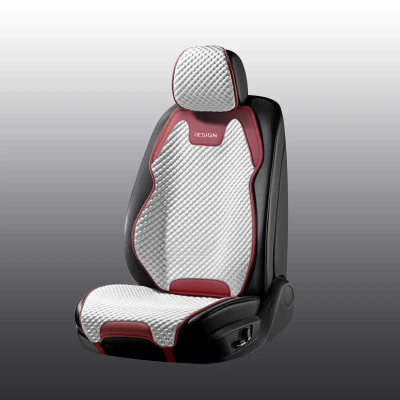 Ice Silk Car Seat Cushion – Ventilated, Durable, All-Season, Universal Fit