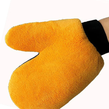 Car Wash Mitt Microfiber Cleaning Glove for Car, Furniture, and Glass