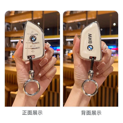 4 Pcs 3D Remote Key Sticker - 11/14mm