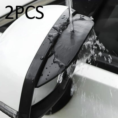 Car Side Mirror Rain Visor Guards – Water