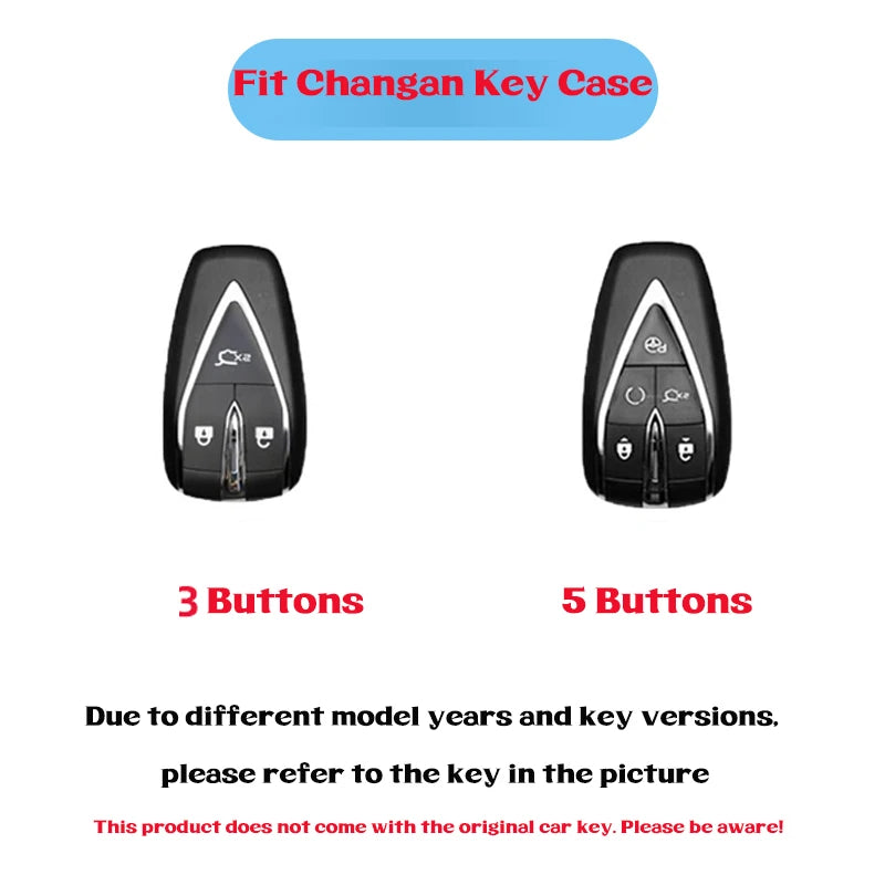 Car Key Case Leather Luxury Diamond for Changan UNIK CS35 CS55 CS75