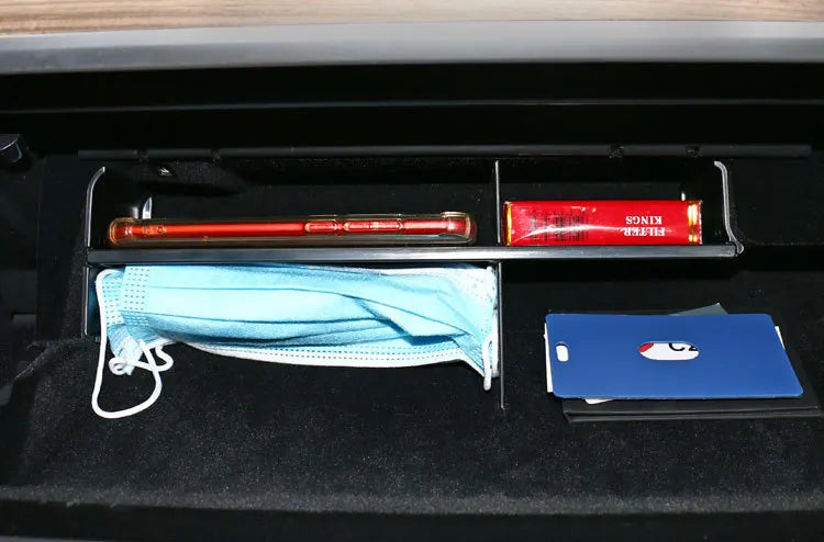 Tesla Model 3/Y Glove Box Organizer Partition Shelf (2022-2025)