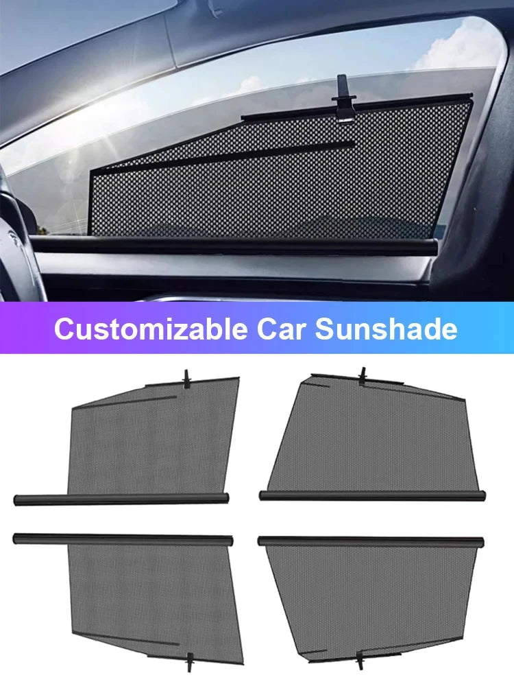 Car Sunshade, Cadillac CT5, Window Shade, Sun Protection, Front Rear, Car Accessories, UV Block