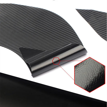 Car Door Handle Scratch Protector - Carbon Fiber, 4Pcs Set