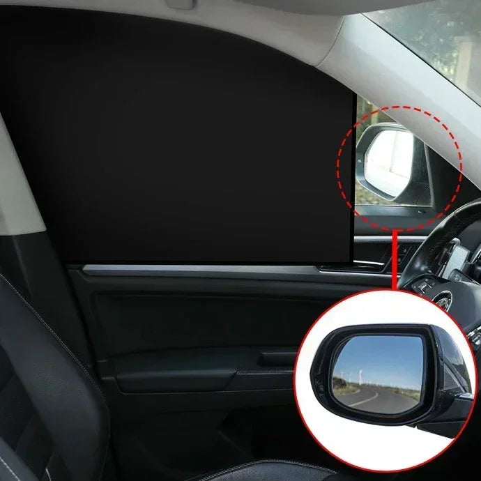 Magnetic Car Sunshade, UV Protection, Window Mesh, Front & Rear Cover, Auto Accessories