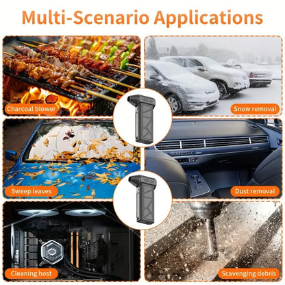 Wireless Mini Car Vacuum Cleaner High-Power Suction Drying