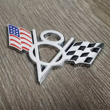 3D Metal Bat Car Emblem Sticker - Auto/Motorcycle Decoration Badge