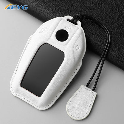 BMW 5/6/7 Series G30-G32, X3-X7 G01-G07 XDrive Leather Key Case Cover