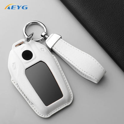 BMW 5/6/7 Series G30-G32, X3-X7 G01-G07 XDrive Leather Key Case Cover