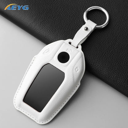 BMW 5/6/7 Series G30-G32, X3-X7 G01-G07 XDrive Leather Key Case Cover